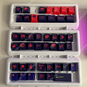 GMK 특수 키캡 세트 DROP + MITO LASER NOVELTY MADE IN GERMANY 독일제 기계식 키보드 전용