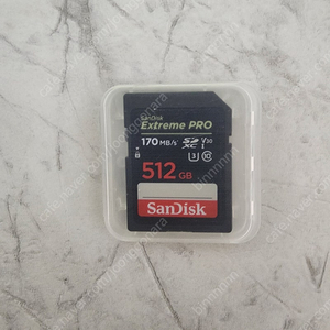 샌디스크 Extreme Pro SDxc 512GB 팝니다.