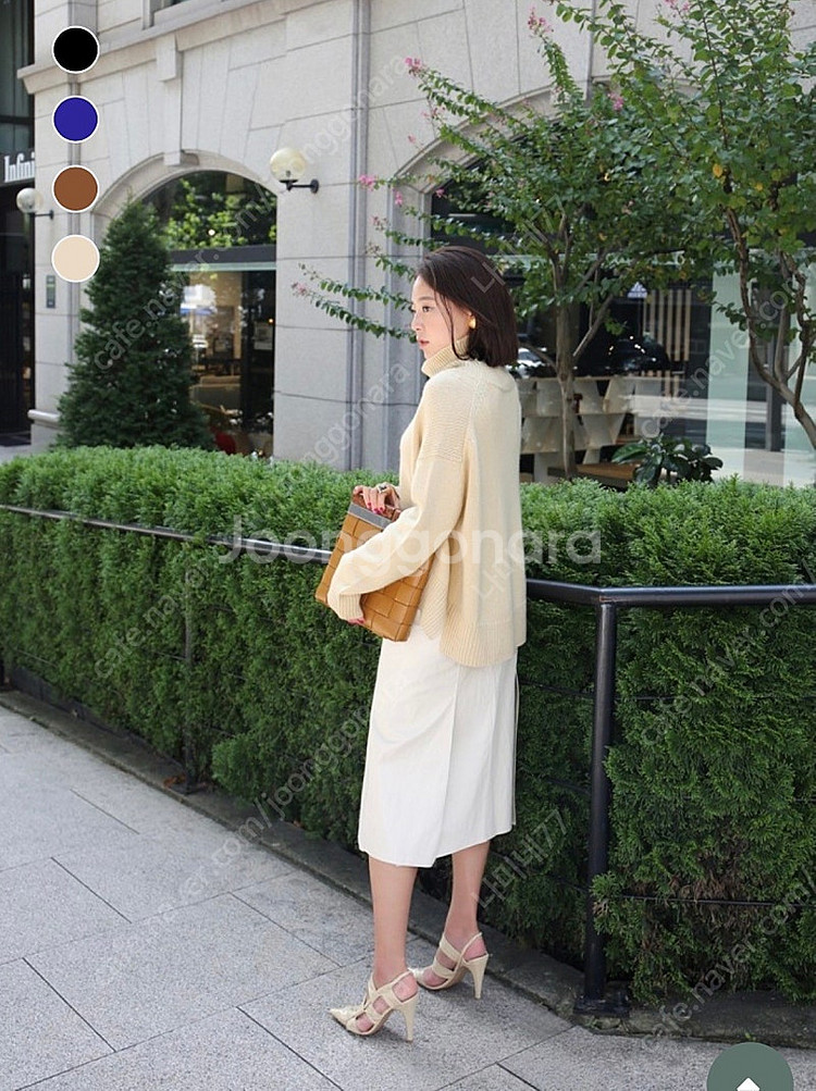 할인~~ 후왓웨어 부루하하 몽또또 크링클 레더스커트 /s--0