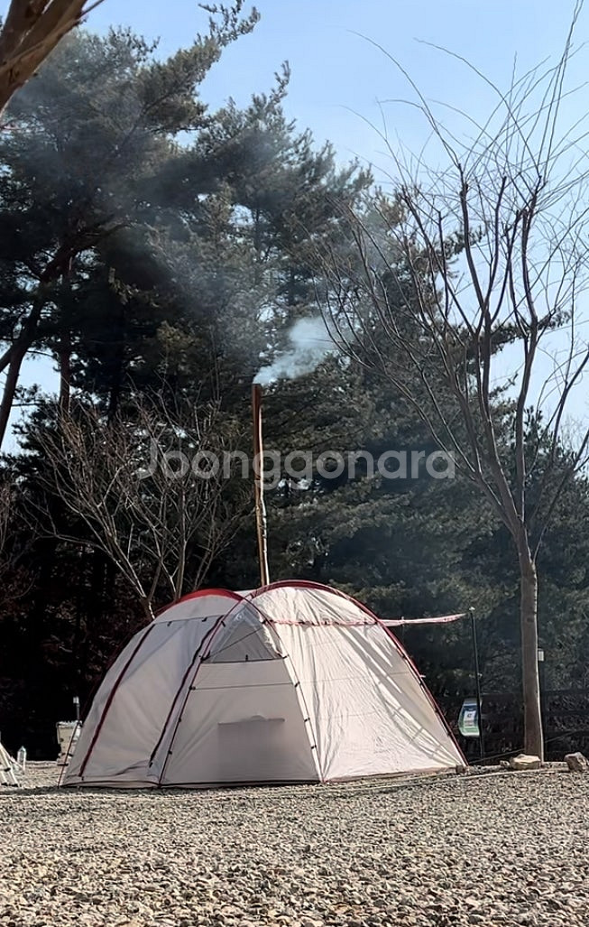 와일드와일드웨스트 W스토브 사이드뷰화목난로 + 벙커돔--2