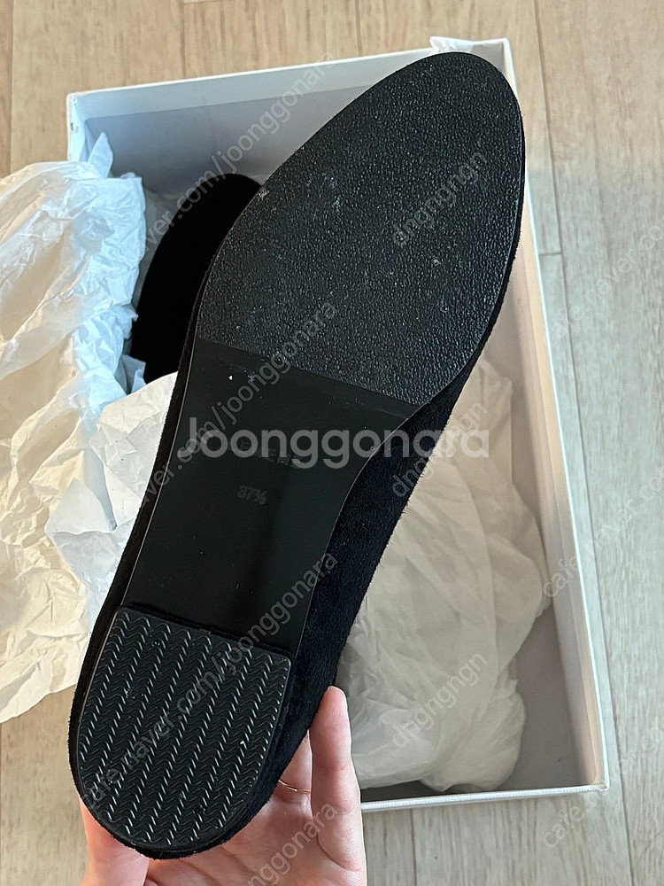 르에떼 라이 스웨이드 플랫슈즈 245--8