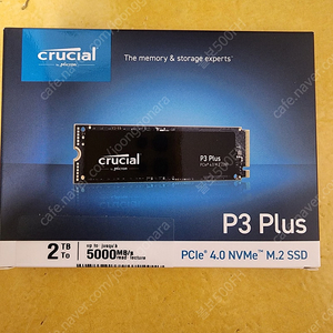 ssd 2tb 크루셜 p3 plus 미개봉새거