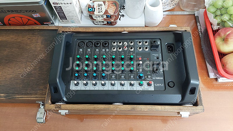 야마하 EMX2 파워드믹서, 야마하 CBR10 스피커1...--8