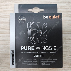 (미개봉) be quiet PURE WINGS 2 PWM 92mm 시스템 팬 쿨러