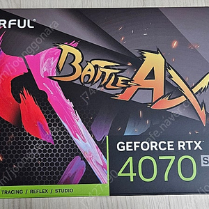 colorful 4070 super 피씨디렉트 3팬 미개봉새상품 3년무상AS