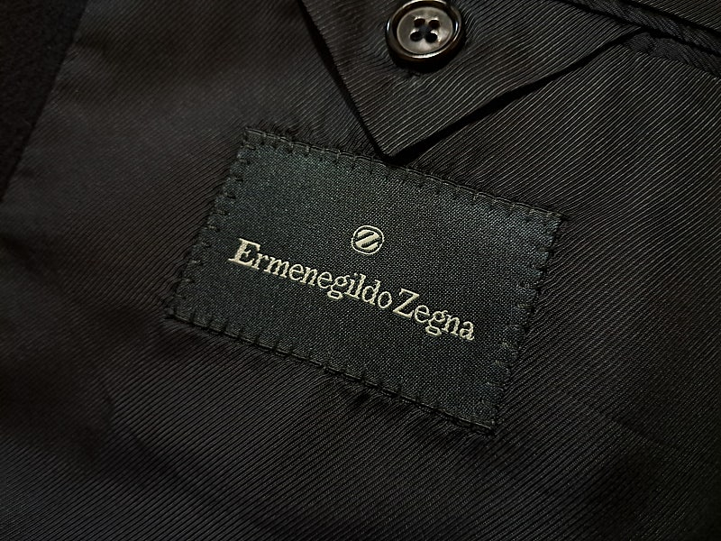 <명품> 에르메네질도 제냐 100% 캐시미어 롱코트 (105사이즈)--6