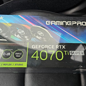 (대전)이엠텍 GEFORCE RTX 4070 TI SUPER 그래픽카드 미개봉팝니다