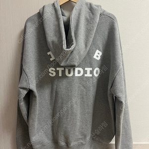 아이앱 스튜디오 IAB Studio Zip-Up Hoodie Gray - 22FW(L사이즈)