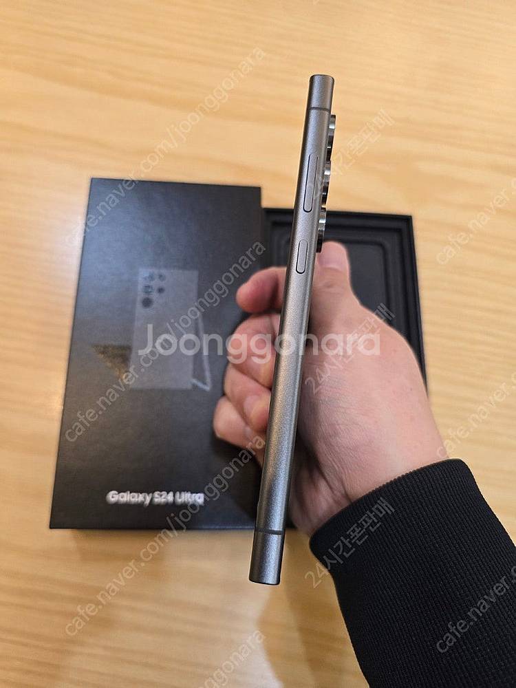 갤럭시s24울트라티타늄블랙512gb 자급제단순개봉미사용...--6