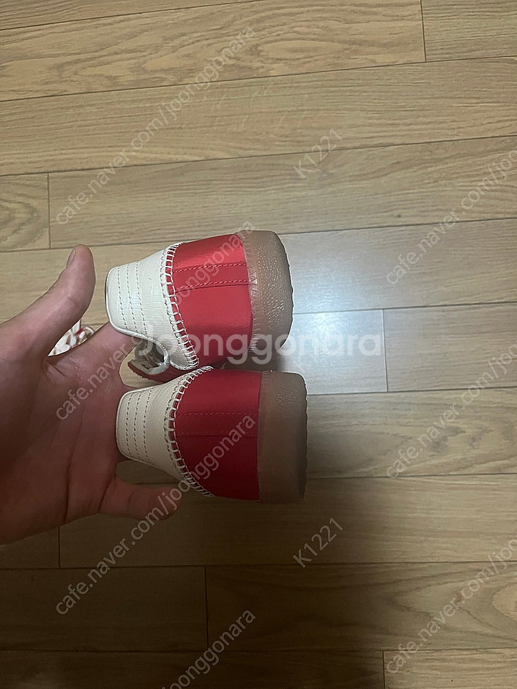 300 아디다스 웨일스보너 삼바 레드--1