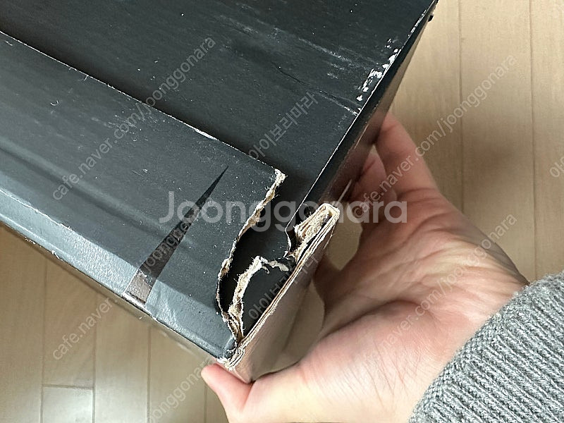 나이키x앰부시 에어포스 블랙화이트 사이즈 295--2