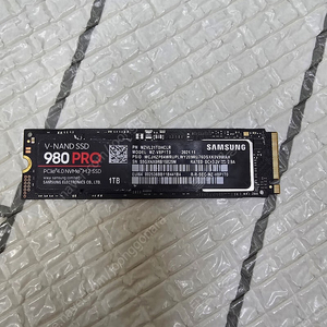 삼성 NVME 4.0 SSD 980 PRO 1TB 국내정품 판매합니다.