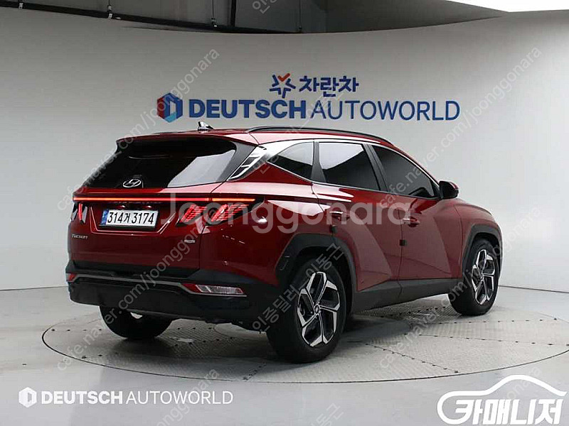 [현대]투싼 (NX4) 가솔린 1.6 터보 4WD 프리...--1