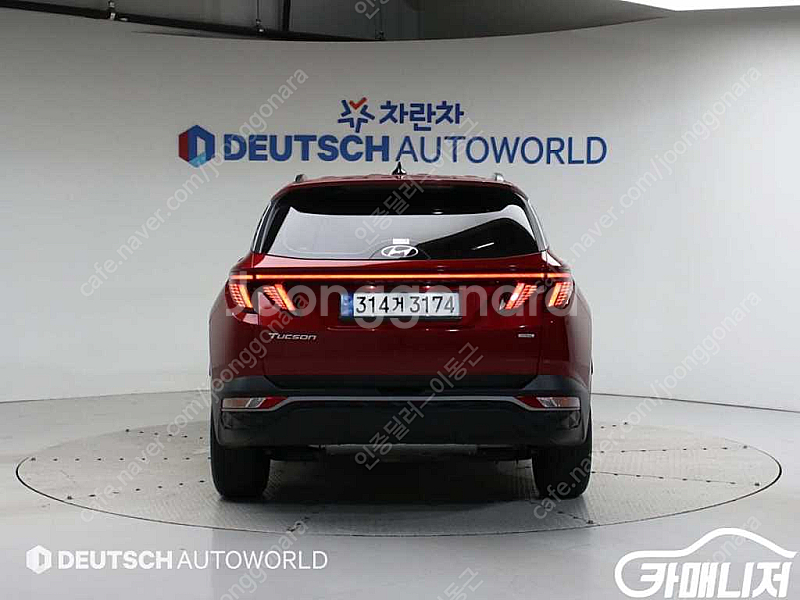 [현대]투싼 (NX4) 가솔린 1.6 터보 4WD 프리...--3