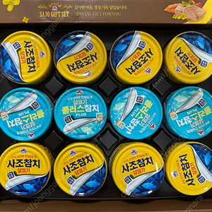 사조참치 선물세트(150g×12개) 새제품 팝니다