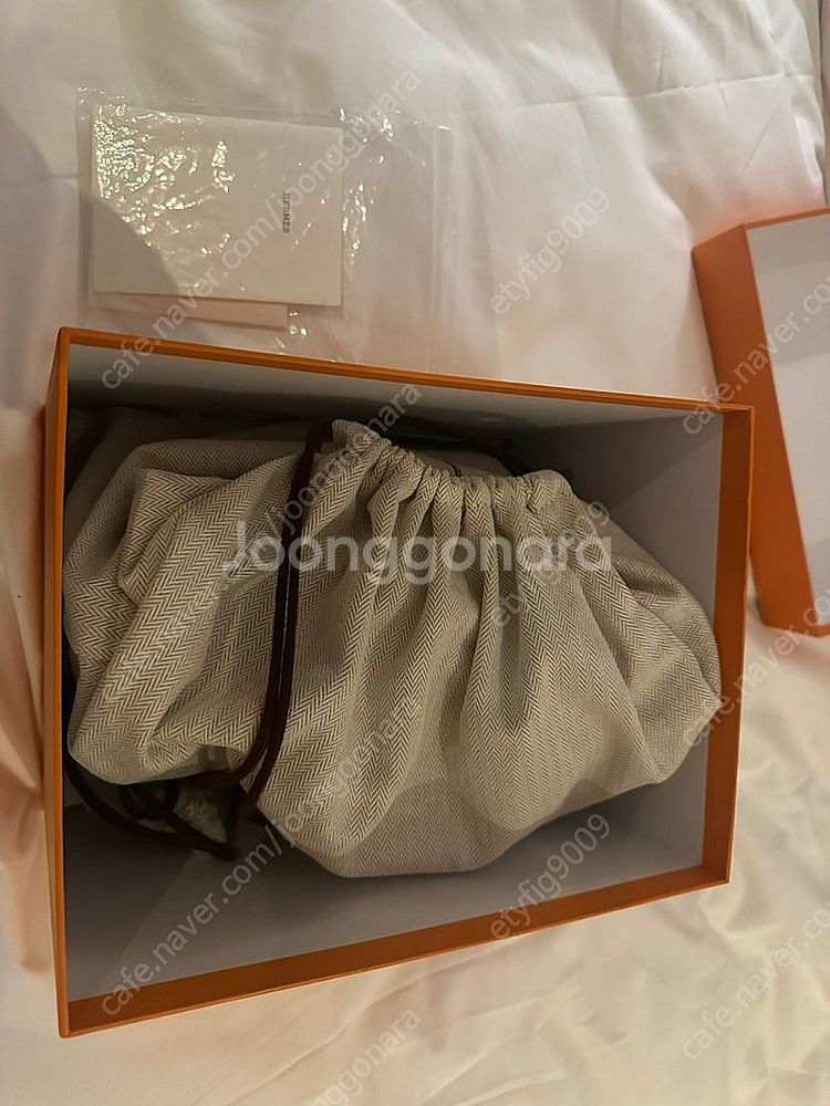 에르메스 피코탄 18 블루드노드 금장 인보이스 포함 풀...--5