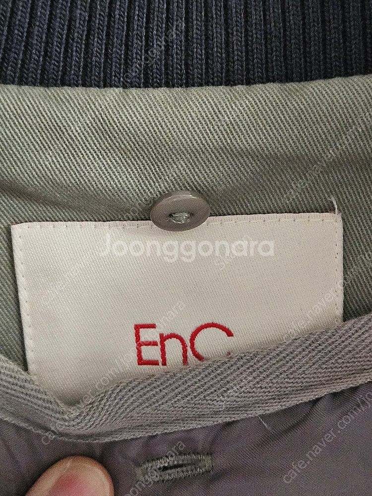 이엔씨 Enc 내피탈부착 야상 55사이즈--6