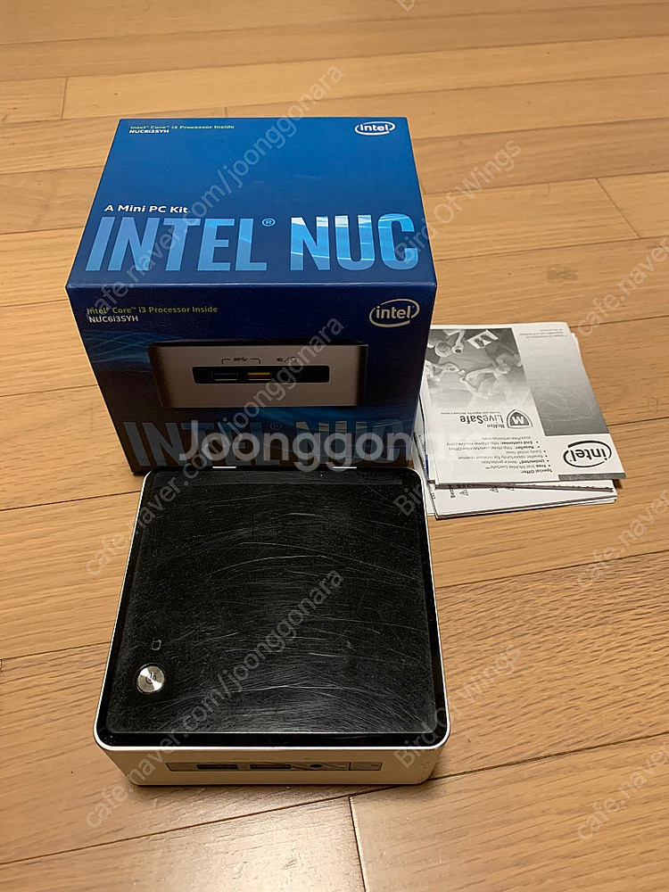 인텔 미니PC NUC6i3SYH 판매합니다--0