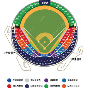 플레이오프 3차전 10월 16일 삼성 vs LG 중앙네이비 4연석 거래내역 다수