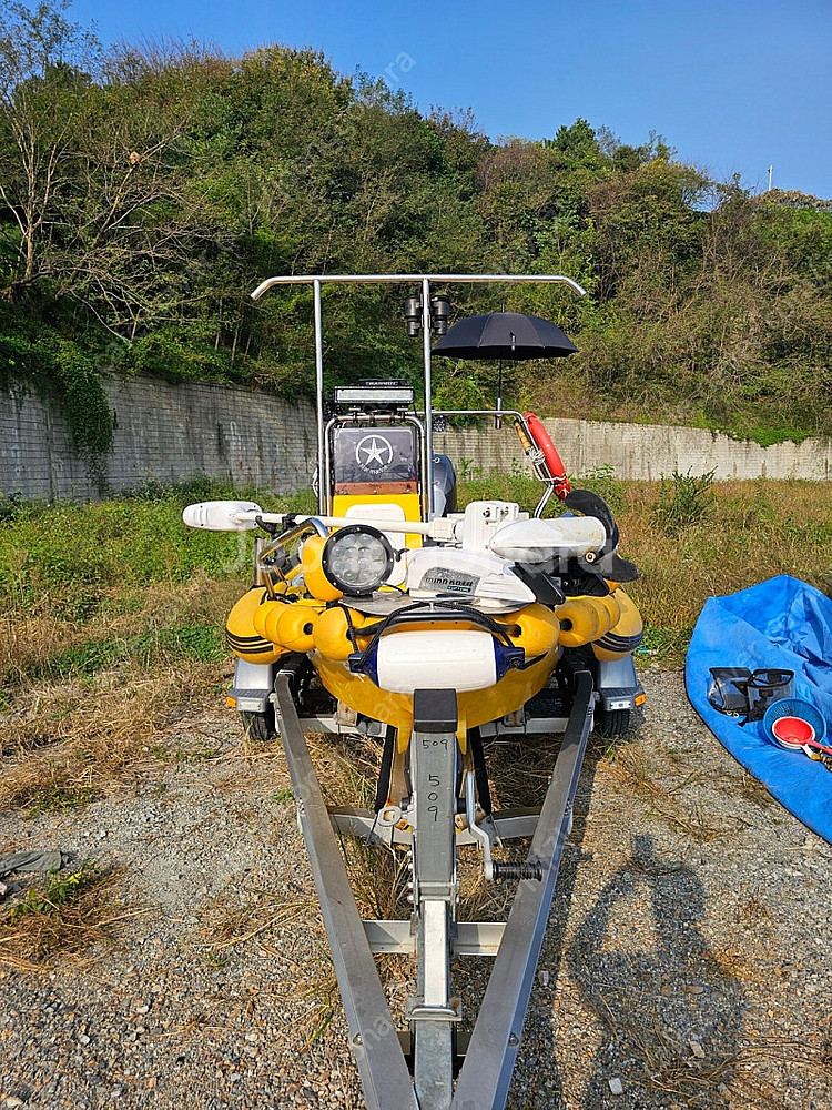 스타마린 FRP430 야마하60마력 팝니다--0