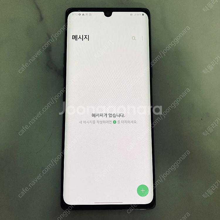 LG G9 벨벳 블랙 128기가 액정S급! 매우깨끗! ...--4