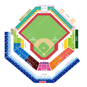 10/14 삼성 LG PO 2차전 1루 SKY 지정석 U8 2연석