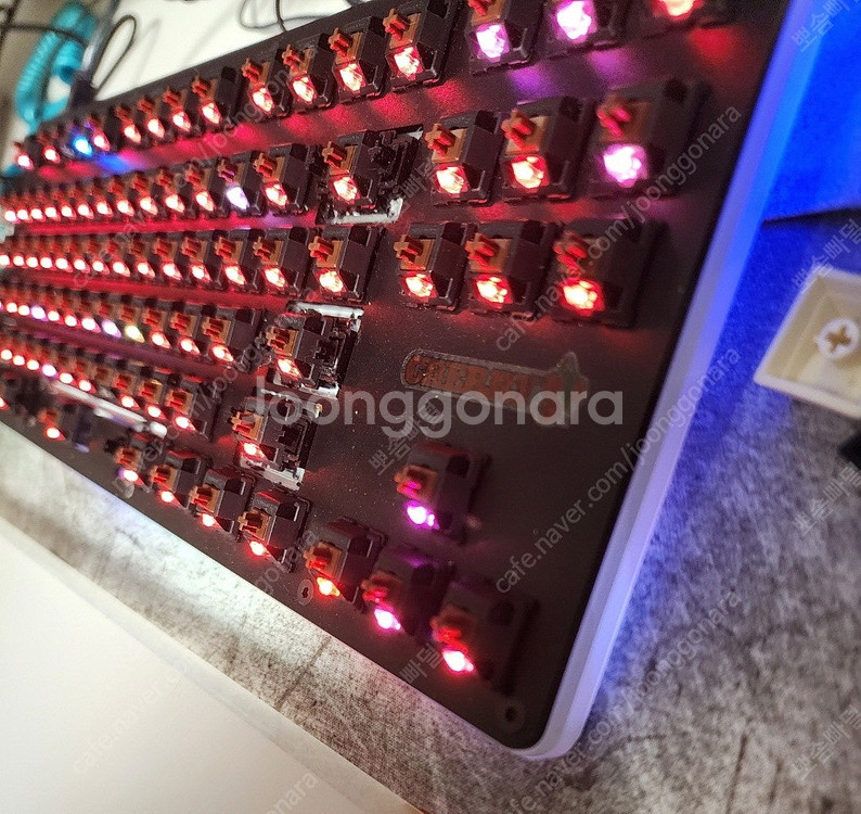 판매]부산,양산] B8 기판 아크릴 커스텀 키보드--6