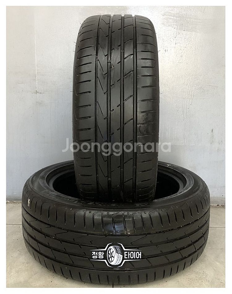 중고타이어 한국타이어 벤투스 S1 에보2 225/50R...--0