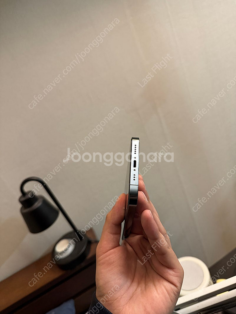 아이폰 12 프로 256기가 퍼시픽 블루 팝니다--4