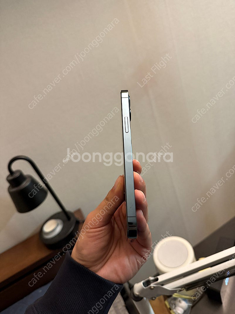 아이폰 12 프로 256기가 퍼시픽 블루 팝니다--5