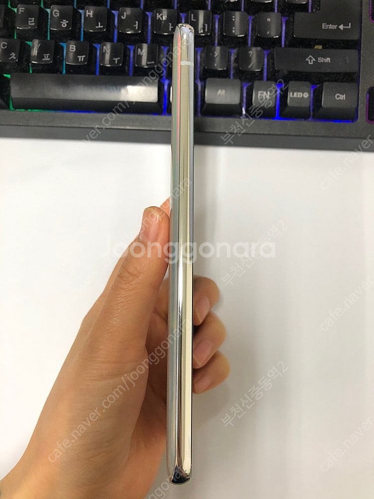 028555 KT 갤럭시A90 5G 화이트 외관 SS급...--6