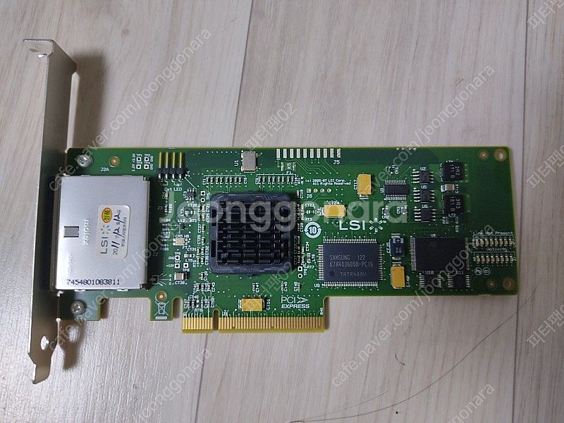 Lsi SAS3801E SAS 컨트롤러 팝니다--0