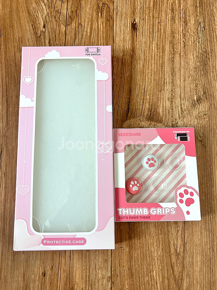 닌텐도 스위치 라이트 TPU 케이스+코랄 전용 냥발 커...--0
