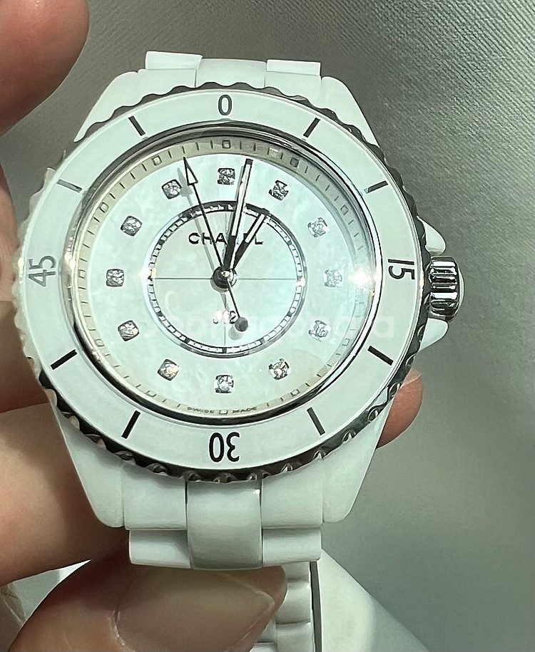 샤넬 J12 33mm 자개판 다이아12p--2