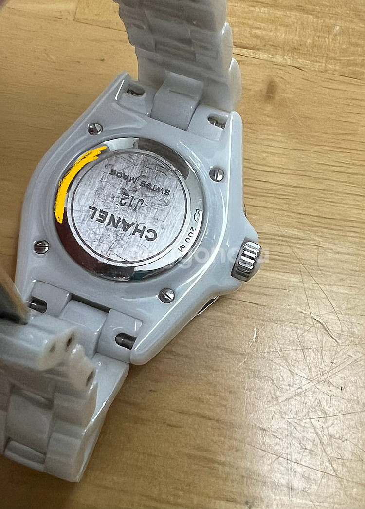 샤넬 J12 33mm 자개판 다이아12p--4