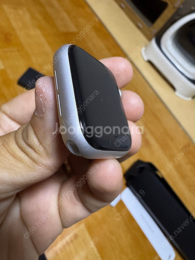 애플워치 6 gps 40mm실버 풀박팔아요--1