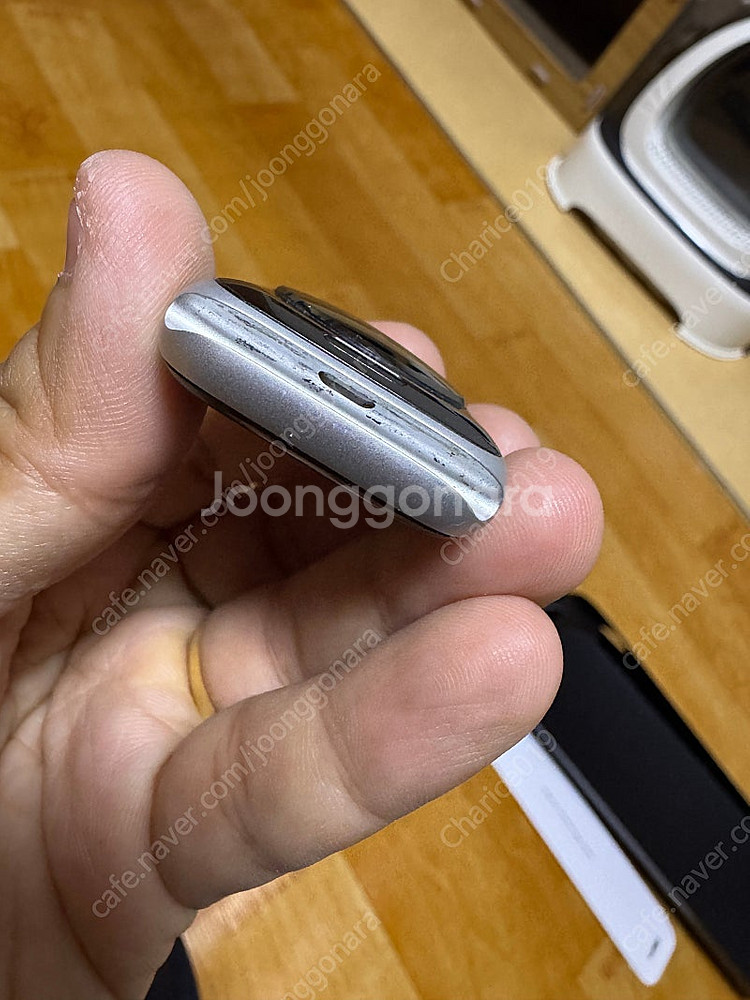 애플워치 6 gps 40mm실버 풀박팔아요--3