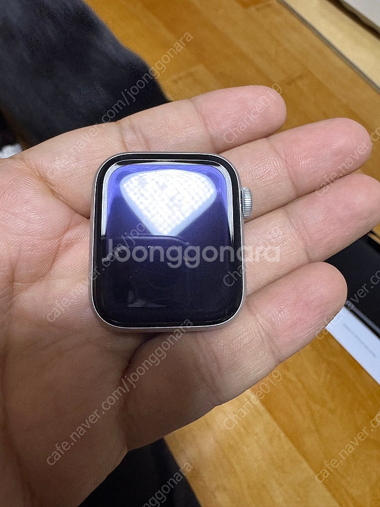애플워치 6 gps 40mm실버 풀박팔아요--5