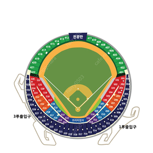 플레이오프3차전 3루 레드 2연석 구합니다