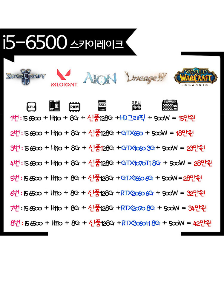 중고컴퓨터 납품취소 특가 판매 / 청주 천안 세종--5