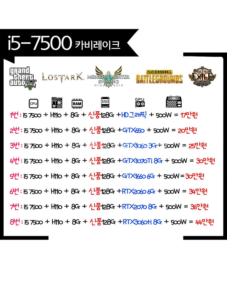 중고컴퓨터 납품취소 특가 판매 / 청주 천안 세종--6