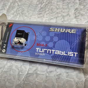 [개인소장품] Shure M44-7 카트리지 세트