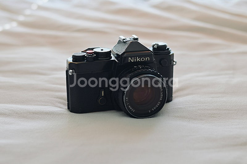 니콘 fe 필름카메라 50mm f1.8(외장 플래쉬 포...--2