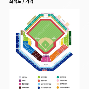 플레이오프 2차전 3루 SKY 지정석 U-15구역 19열 통로 3연석