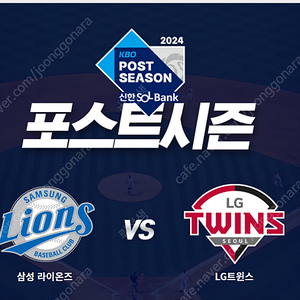 플레이오프 4차전 삼성 vs LG 잠실구장 3루 블루응원석 야구