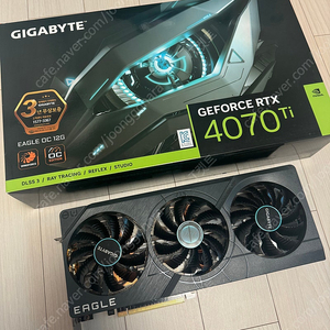 RTX4070ti eagle 12gb 이글 기가바이트 긱바