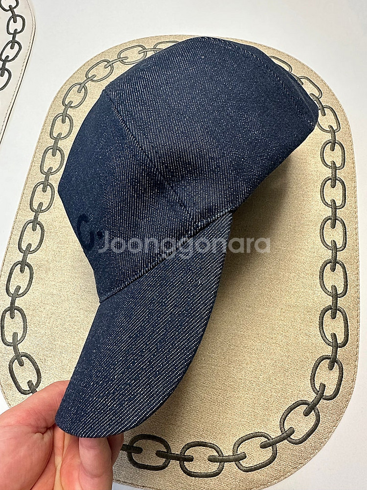아페쎄 A.P.C 로고 프린팅 데님볼캡 (60)--3