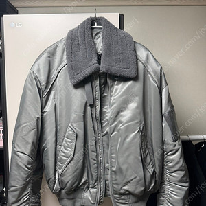 22fw 준지 무스탕마원 그레이