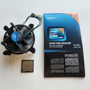 인텔 intel i5-760 cpu (쿨러포함) 팝니다