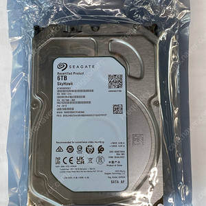 Seagate 6테라 CCTV 하드디스크 6TB 미개봉 HDD